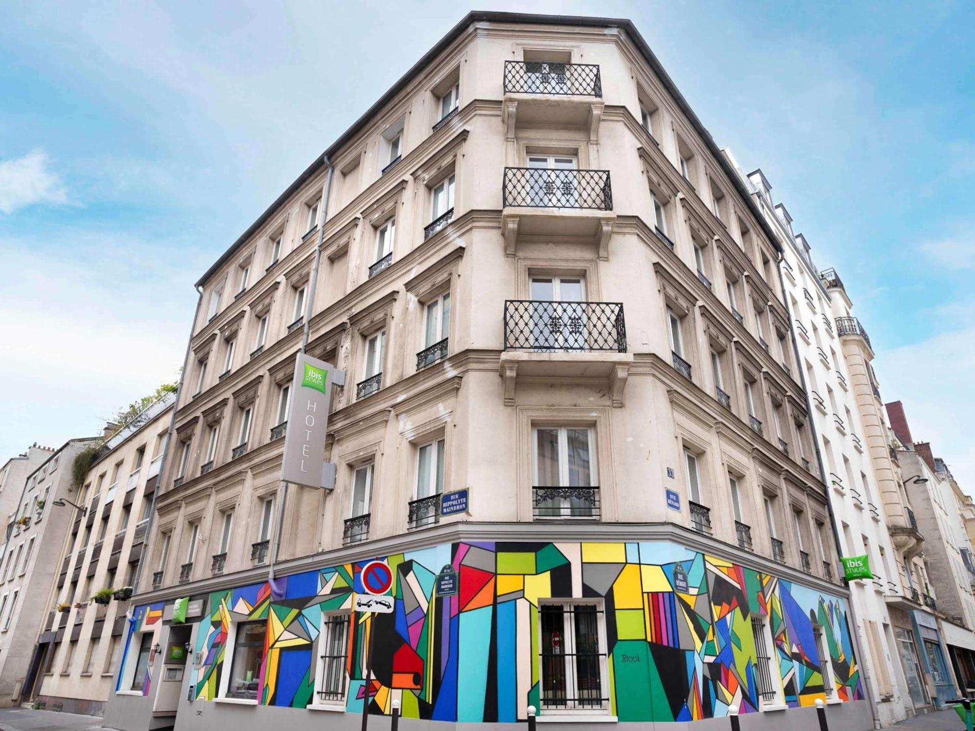 Hotel Ibis Styles Paris Maine Montparnasse Exterior foto